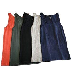 Gap Modern Tank Bundle Size Medium Lot of 5 Layering Tops